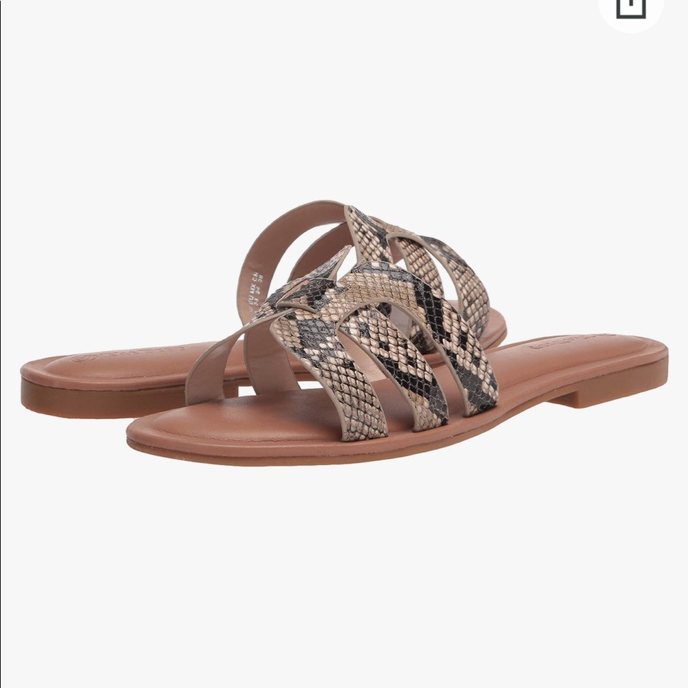 The Drop-Monika Flat H-Band Slide Sandal - Picture 11 of 13